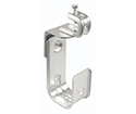 2" J Cable Support Hook With 1/4in Beam Clamp Attachment