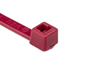 PLENUM CABLE TIE - 7 INCH - 100 TIES - RED