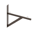 TRIANGLE SUPPORT BRACKET FOR 18IN LADDER RACK